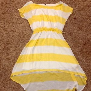 White and Yellow Dress